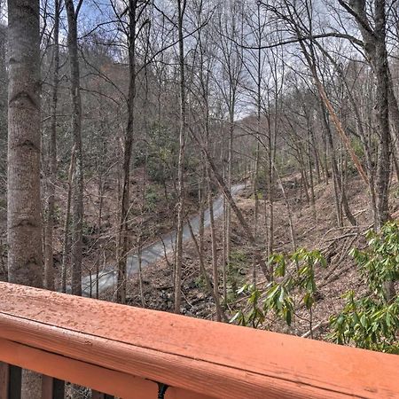 Vila Tree Top Dream Cabin With Hot Tub In Gatlinburg! Exteriér fotografie