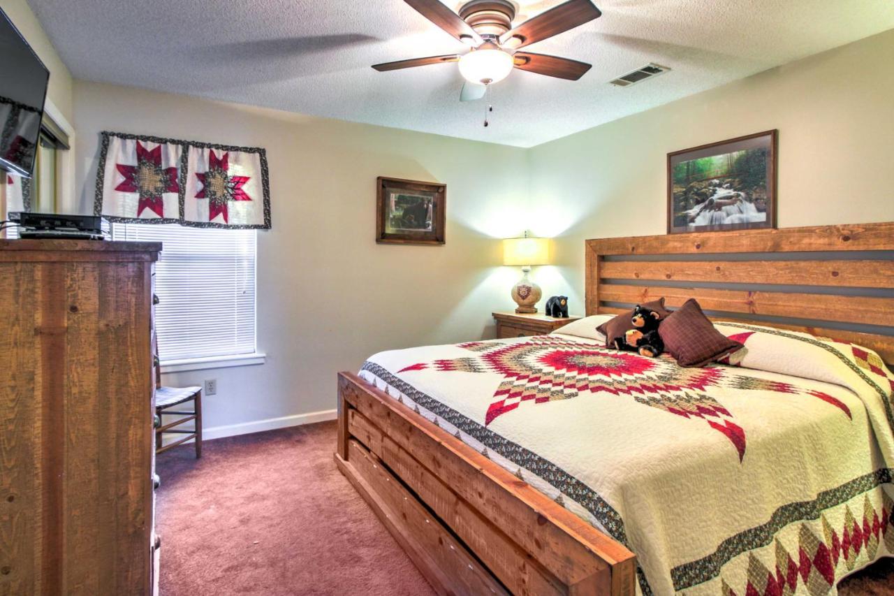 Vila Tree Top Dream Cabin With Hot Tub In Gatlinburg! Exteriér fotografie