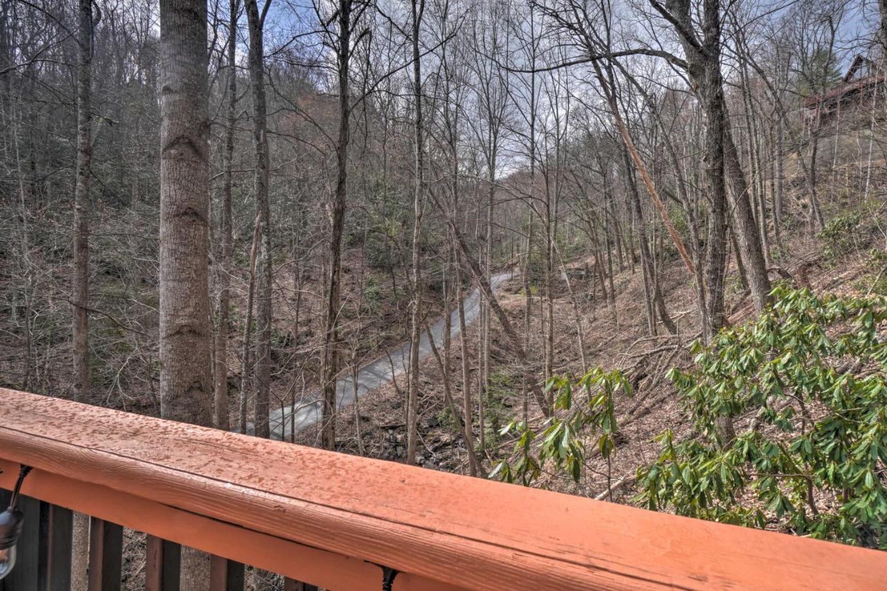 Vila Tree Top Dream Cabin With Hot Tub In Gatlinburg! Exteriér fotografie