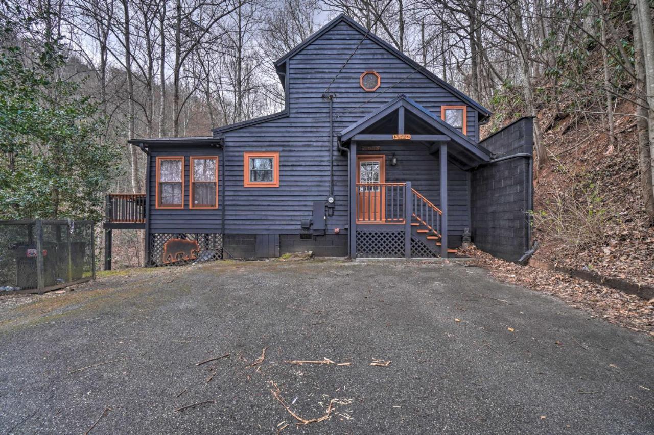 Vila Tree Top Dream Cabin With Hot Tub In Gatlinburg! Exteriér fotografie